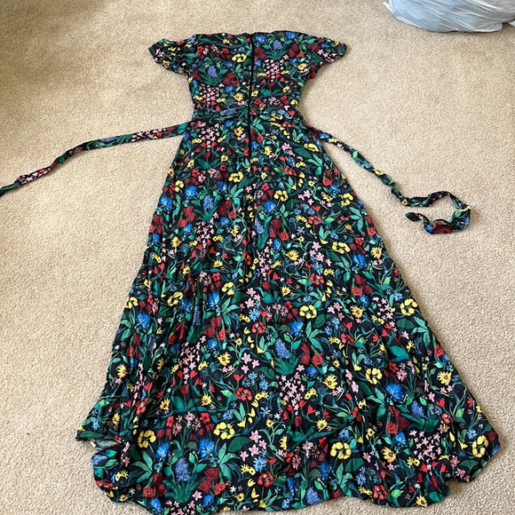 Alice + Olivia floral dress sz 0 - Picture 6 of 6